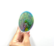 Load image into Gallery viewer, 'You gotta do what makes you Happy' Quote by Leif Sticker
